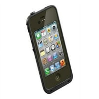 Životni Apple iPhone 4 4s - futrola za mobitel - crna, maslinasto drab zelena