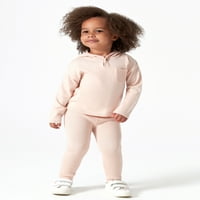 Moderni trenuci Gerber Baby & Toddler Dječak ili djevojčica Spol Neutralni džemper pleteni hoodie i hlače, 2-komad