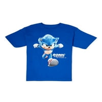 Sonic jež majica s kratkim rukavima, veličine 4-18