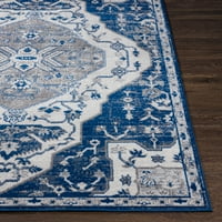 Umjetnički tkalci fofo plavi 7'10 10 'Tradicionalna prostirka orijentalnog područja
