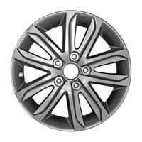 6. Obnovljeni OEM aluminijski legura kotača, sve obojeno svijetlo sjajno srebro, odgovara 2014.- Hyundai Elantra
