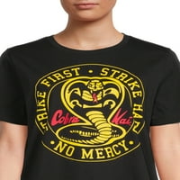 Ženska grafička majica Cobra Kai s kratkim rukavima