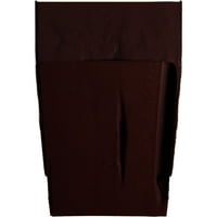 Ekena Millwork 8 H 10 D 72 W Pecky Cypress Fau Wood Kamin Mantel Kit s Ashford Corbels, Premium Mahagoni