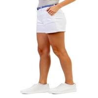 S. Polo Assn. Srednji uspon Stretch Sateen kratke hlače 4.5 Inseam Women's