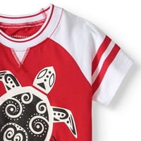 Grafička majica za kornjače za bebe mališana